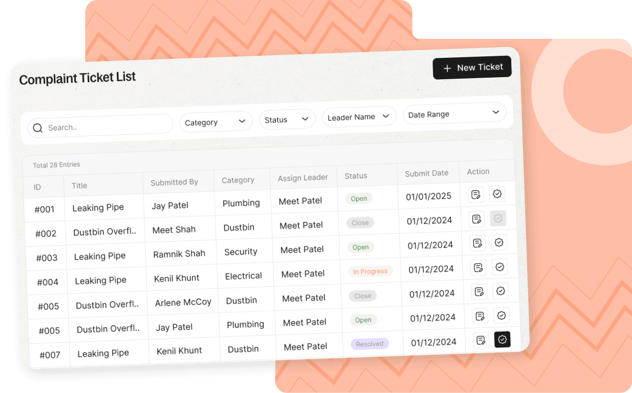 From Complaint to Resolution: Streamlining Society Service Requests